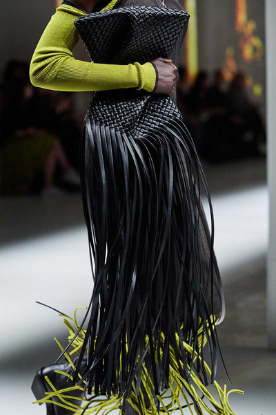 Bottega Veneta Fringe Clutch | Luxury Fashion Clothing and Accessories