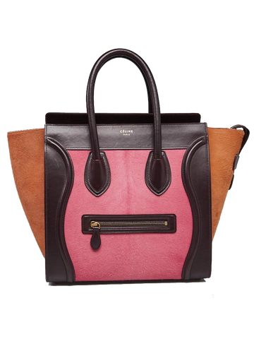 Celine Micro Tricolor Ponytail Bag - Luxury Next Season 