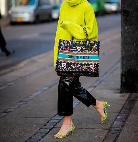 Neon Trend is  ruling the street style