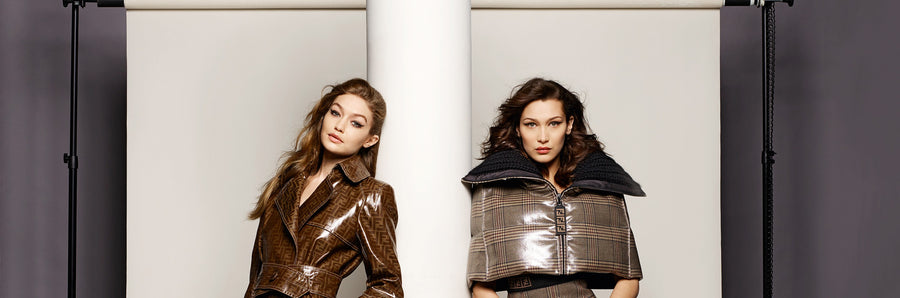 Fendi Plaid Puffer Caplet - Luxury Next Season 