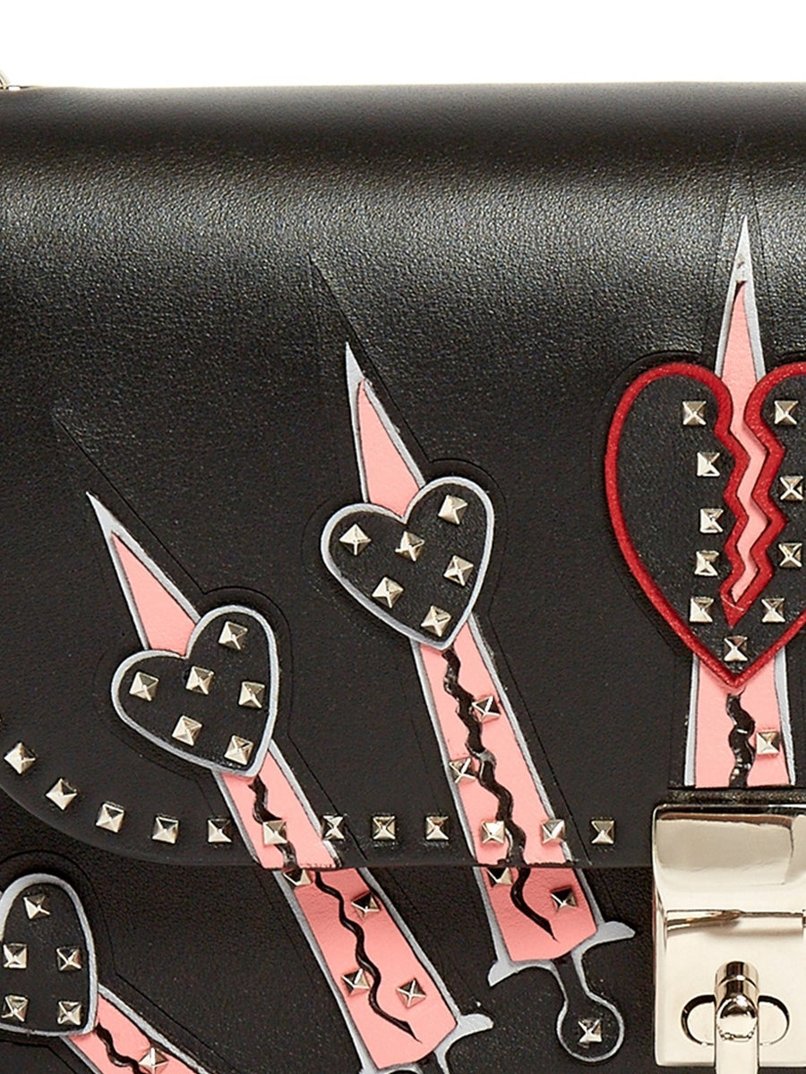 Valentino Garavani Glam Lock Mini Love Blade Bag - Luxury Next Season 
