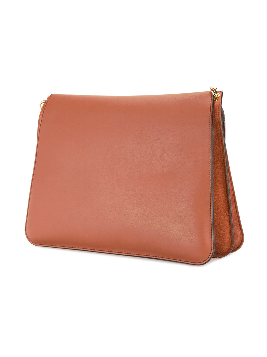 JW Anderson Pierce Large Leather and Suede Bag - Luxury Next Season 