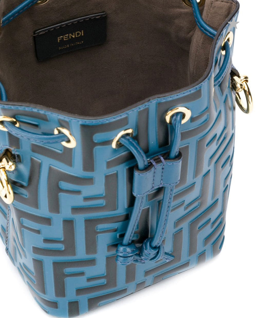 Fendi Logo Bucket Bag  Luxury Fashion Clothing and Accessories