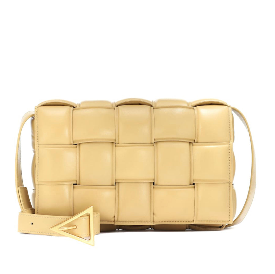 Bottega Veneta Padded Cassette Bag Yellow