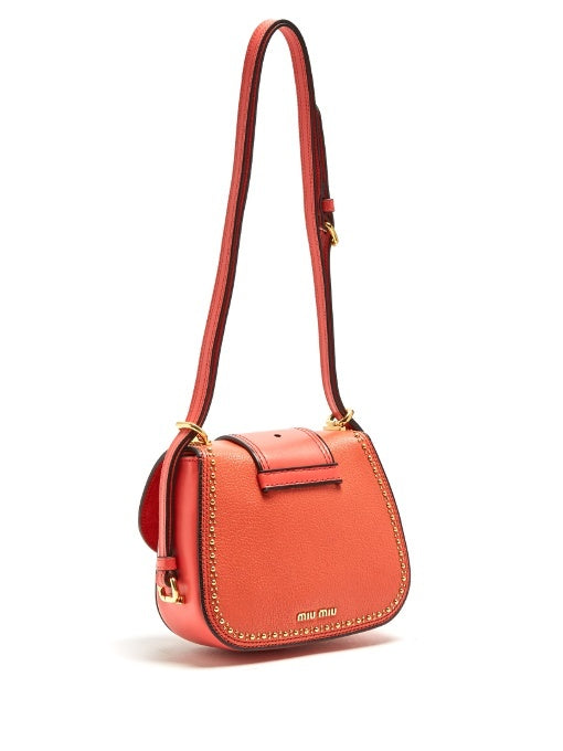 Miu Miu Coral Dalia Embellished Bag - Luxury Next Season 