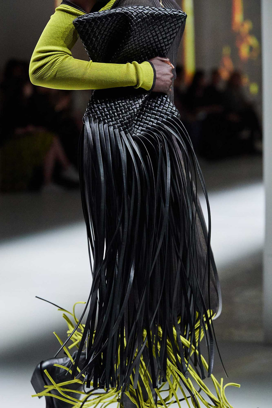 Bottega Veneta Fringe Clutch - Luxury Next Season 