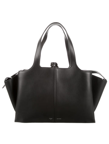 Celine Trifold Medium Black Bag - Luxury Next Season 