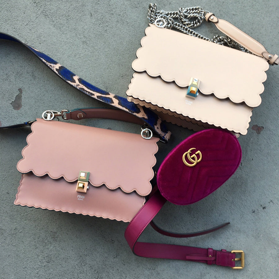 Fendi Kan I Shoulder Bag Luxury Fashion Clothing and Accessories