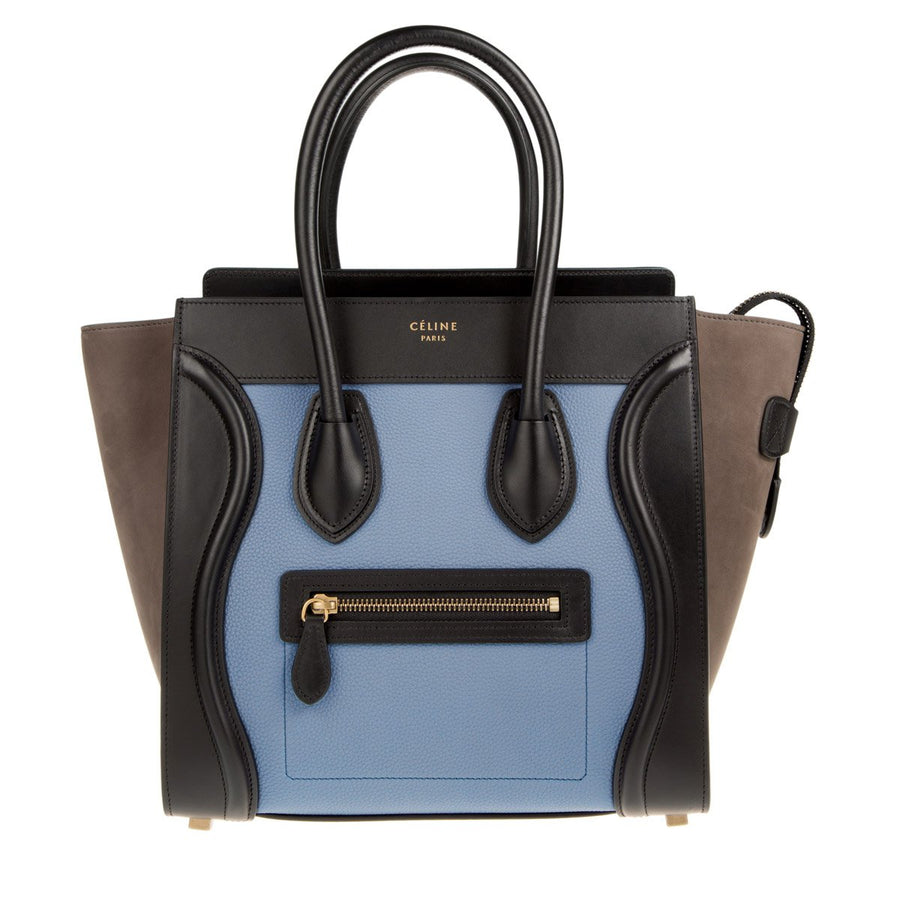 Celine Micro Tricolor Porcelain Bag - Luxury Next Season 