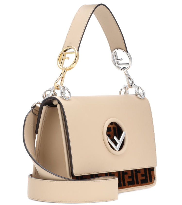 Fendi F Logo Shoulder Bag - Luxury Next Season 