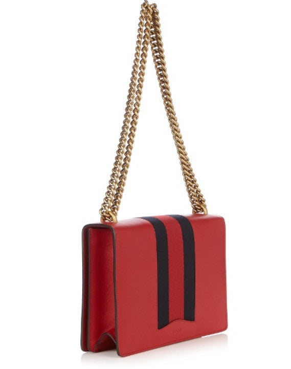Red guccissima bag deals