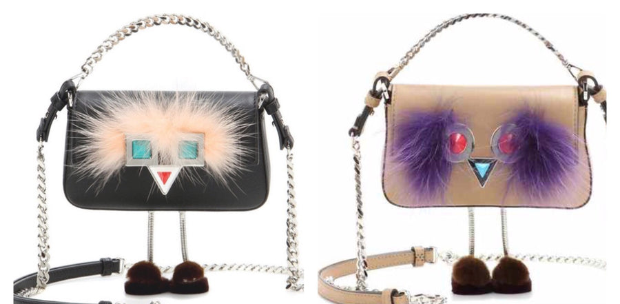 Waterfront bredde smække Fendi Micro Baguette Bags with Feets | Luxury Fashion Clothing and  Accessories