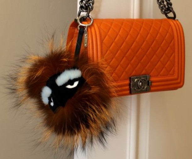 Fendi Orange Bag Charm - Luxury Next Season 