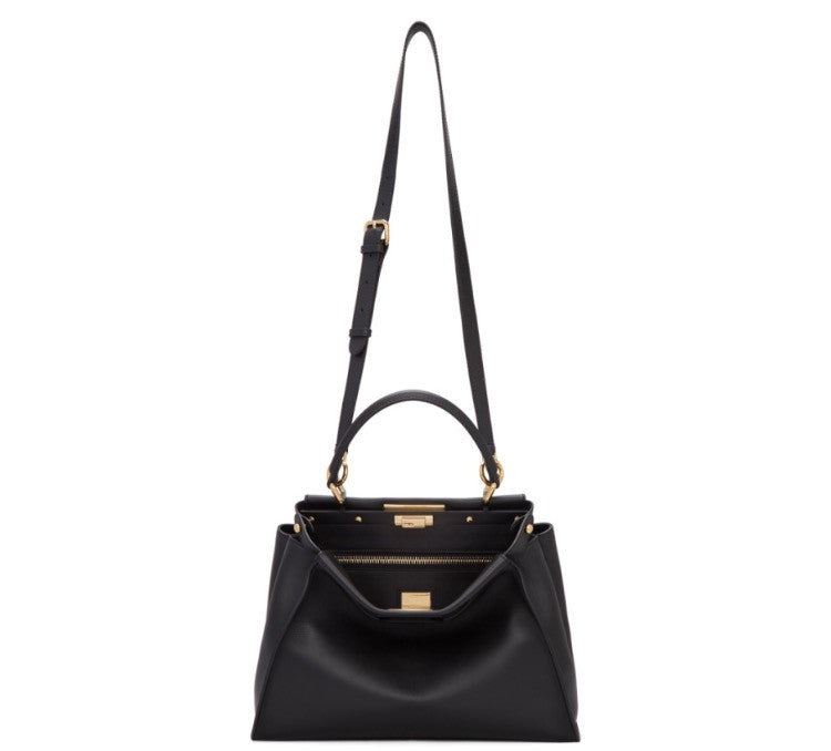 Fendi Peekaboo Medium in Black - Luxury Next Season 