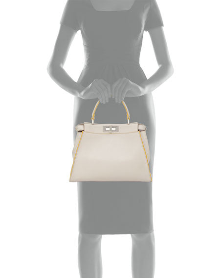 Fendi Tricolor Medium Peekaboo Bag - Luxury Next Season 