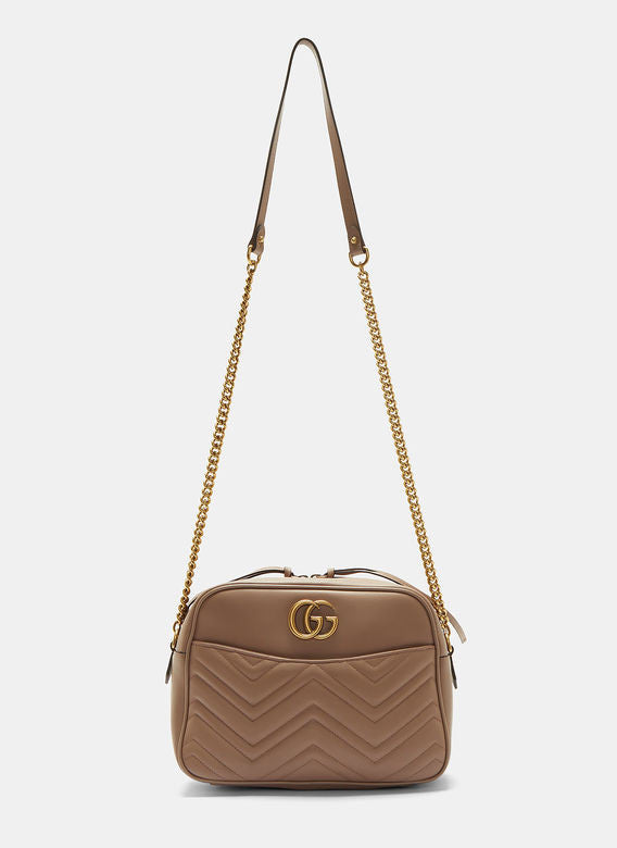 GUCCI GG Marmont 22 Matelassé Shoulder Bag - Madame N Luxury