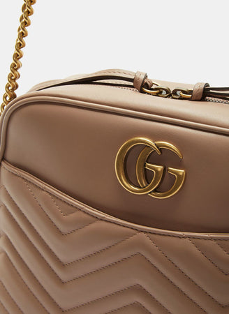 Gg marmont medium sales matelassé shoulder bag
