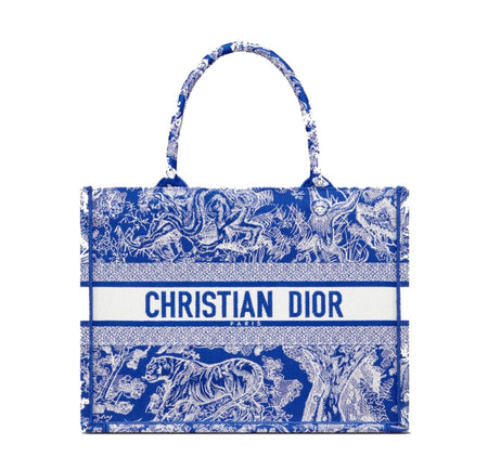 Dior tote blue clearance