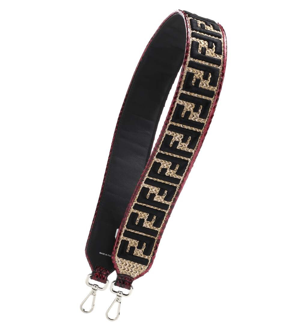 Fendi Raffia Strap | Luxury Fashion Clothing and Accessories