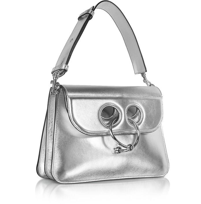 JW Anderson Medium Silver Pierce Bag - Luxury Next Season 