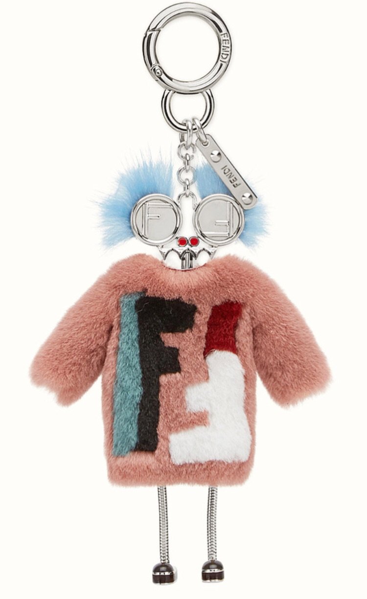 Fendi Teen Witches Charms White