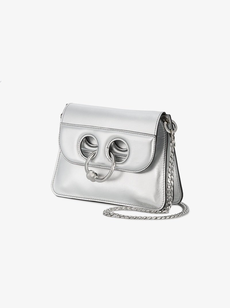 jw anderson mini pierce backpack Bag Selva Green Labellov Please note JW Anderson Mini Silver Pierce