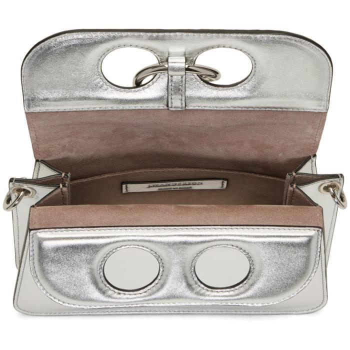 JW Anderson Medium Silver Pierce Bag - Luxury Next Season 