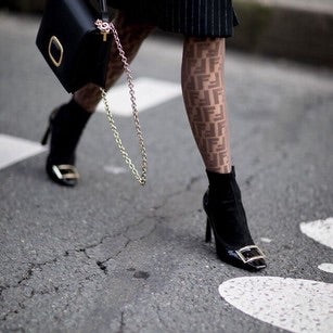 Fendi Double F Forever Tights - Luxury Next Season 