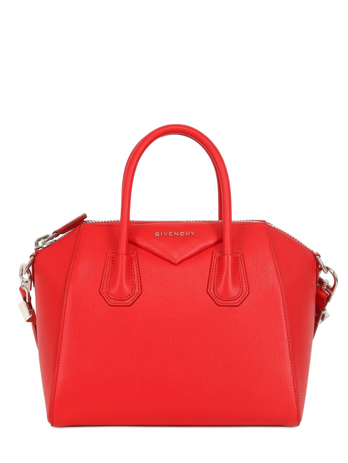Givenchy Antigona Small Red Bag | Luxury Fashion Clothing