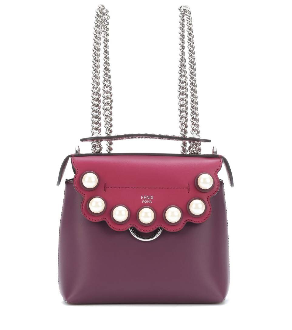 fendi mania mini backpack Fendi Mini Back To School Backpack, Red One Size