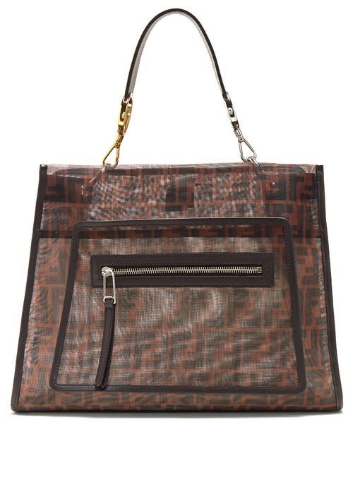 Fendi Runway FF Mesh Bag - Luxury Next Season 