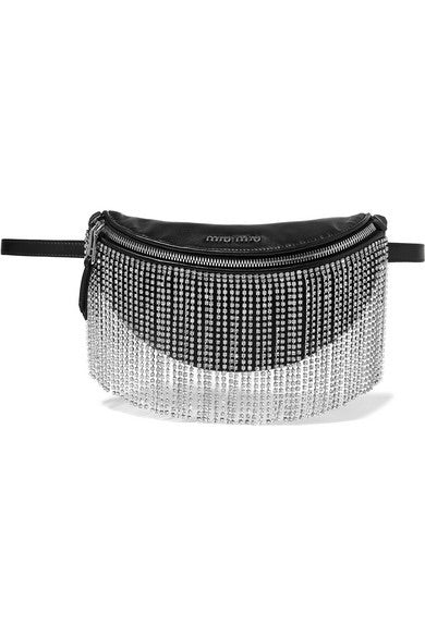 Miu Miu Crystal Belt Bag | Luxury Clothing and