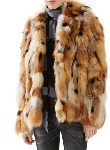 Crystal Fox Coat - Luxury Next Season 