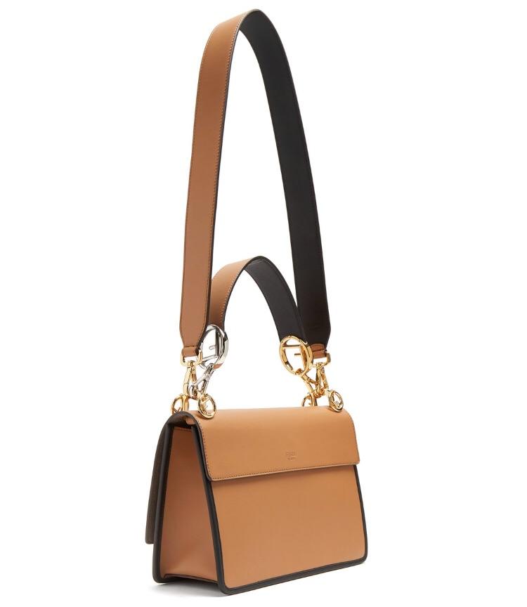 Fendi FF Logo Bottom Shoulder Bag - Luxury Next Season 