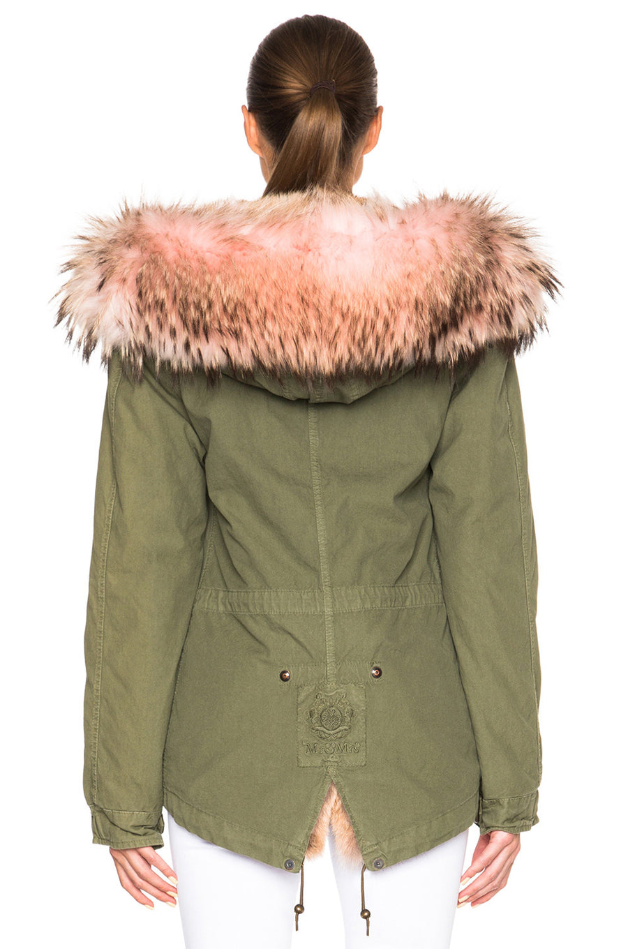 Mr and Mrs Italy Coyote Pink Mini Parka - Luxury Next Season 